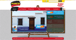 Desktop Screenshot of pinturaspinco.com